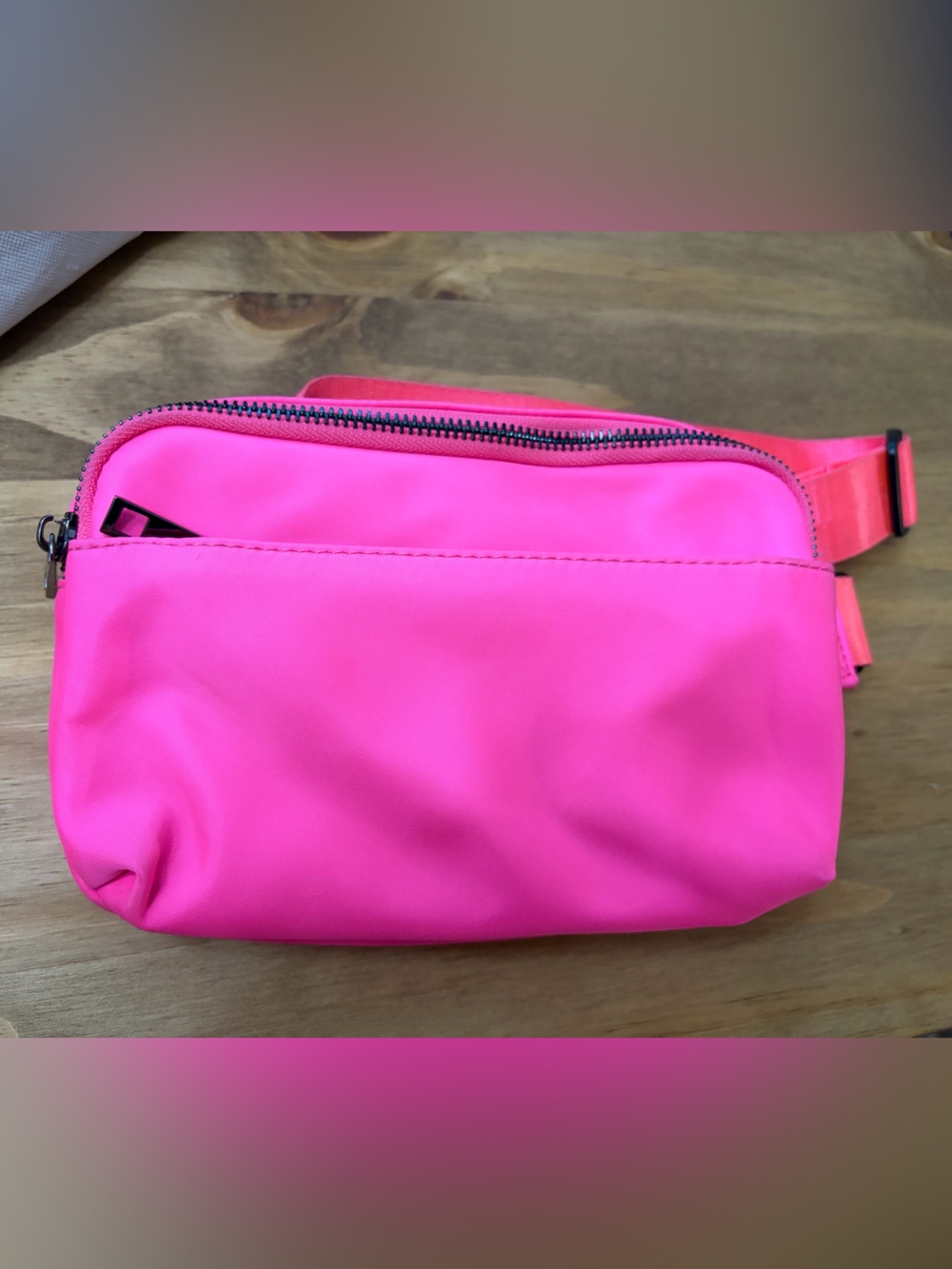 Neon Pink Women's Crossbody with C0ncealed carry pocket- Belt Bag